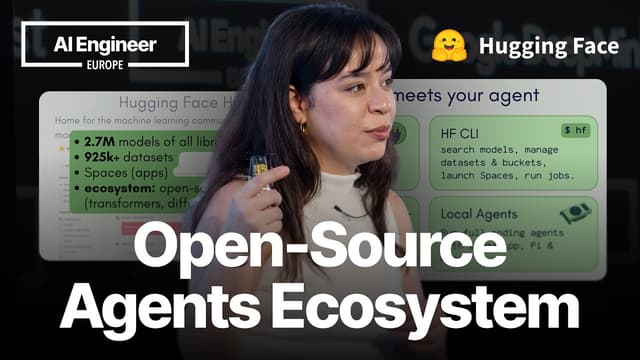 Your Agent Can Now Train Models — Merve Noyan, Hugging Face (AI Engineer Europe 2026)