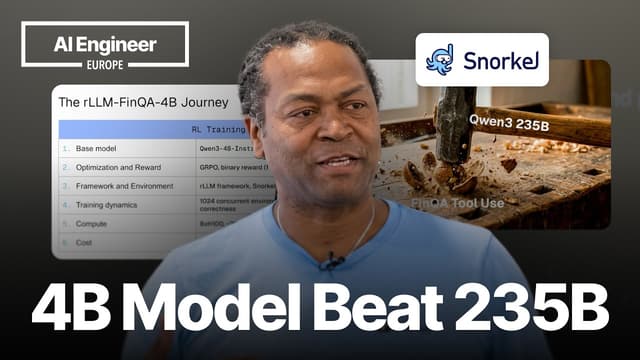 Stop Making Models Bigger, Make Them Behave — Kobie Crawford, Snorkel (AI Engineer)