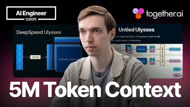 Road to 5 Million Tokens: Breaking Barriers in Long Context Training — Max Ryabinin, Together AI