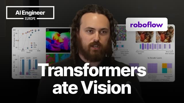 How Transformers Finally Ate Vision — Isaac Robinson, Roboflow (AI Engineer Europe)