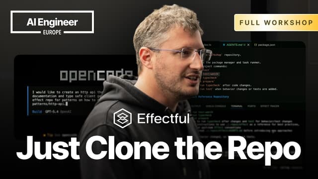 Vibe Engineering Effect Apps — Michael Arnaldi, Effectful (AI Engineer Code Summit)