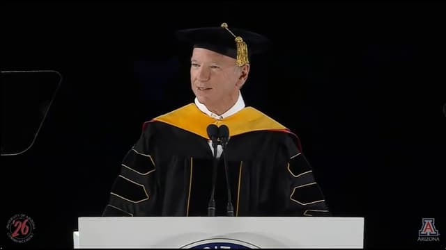 Eric Schmidt's speech at University of Arizona 2026 Commencement (FULL)