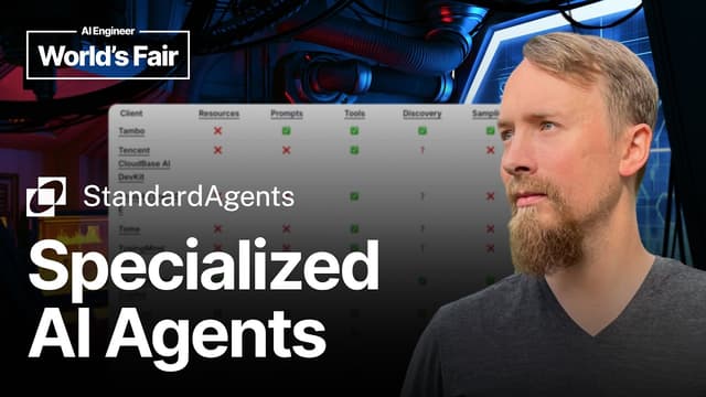 The Future Is Domain-Specific Agents — Justin Schroeder, Standard Agents